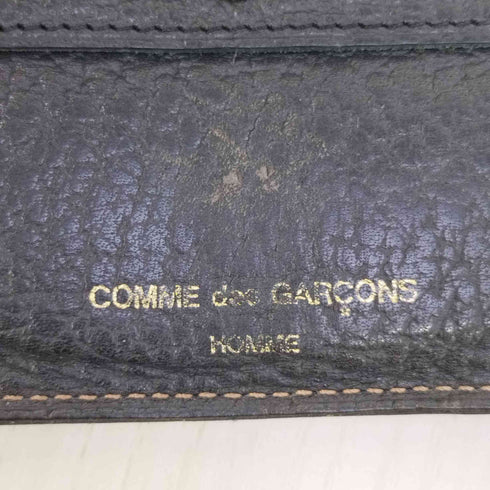 コムデギャルソンオム COMME des GARCONS HOMME レザー 二つ折り財布 メンズ