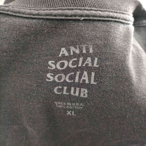 アンチソーシャルソーシャルクラブ ANTI SOCIAL SOCIAL CLUB USA製 KKOCH BLACK T-SHIRT メンズ import:XL