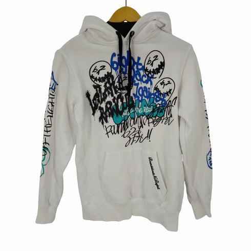 レフラー Leflah アートプリントパーカー メンズ import:M