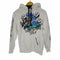 レフラー Leflah アートプリントパーカー メンズ import:M