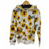 ジョイリッチ JOYRICH フラワーデザインジップパーカー メンズ import:L