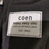 コーエン coen 23AW 2タックワイドスラックス レディース