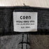 コーエン coen タックワイドデニムパンツ レディース