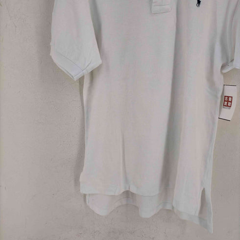 ポロバイラルフローレン Polo by RALPH LAUREN USA製 ポニー刺繍 鹿の子ポロシャツ メンズ import:S