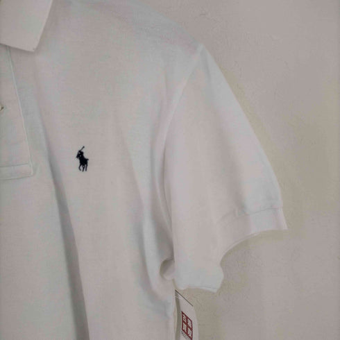 ポロバイラルフローレン Polo by RALPH LAUREN USA製 ポニー刺繍 鹿の子ポロシャツ メンズ import:S