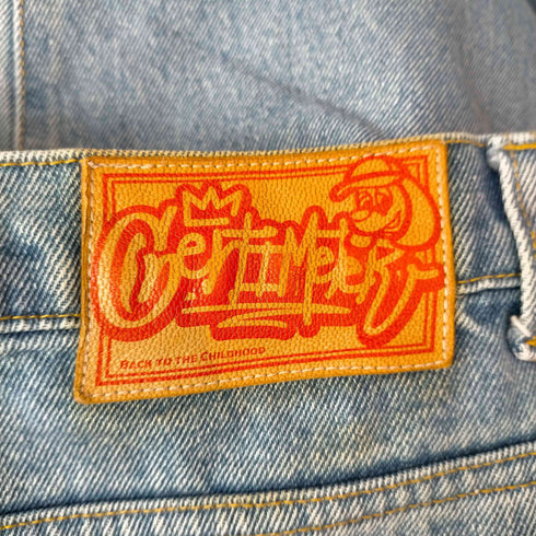 センチメーター centimeter Centimeter piece patch denim pants メンズ JPN:L