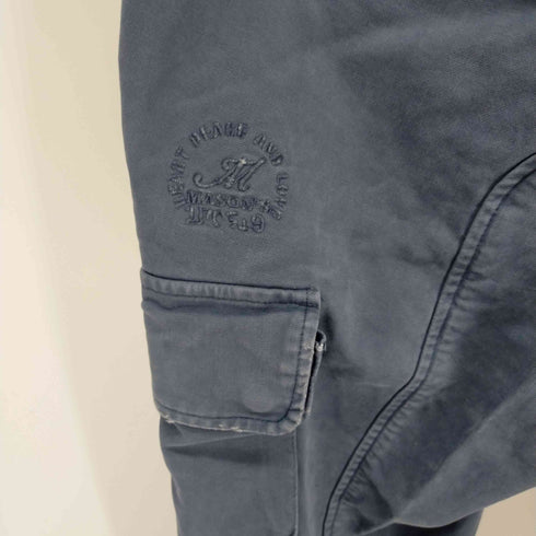 メイソンズ masons 後染めスリムカーゴパンツ メンズ