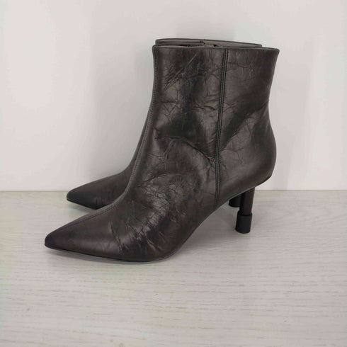 チャールズキース CHARLES & KEITH スティレットヒール アンクルブーツ レディース JPN:23.5