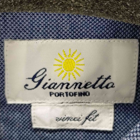 ジャンネット giannetto イタリア製 L/Sシャツ メンズ