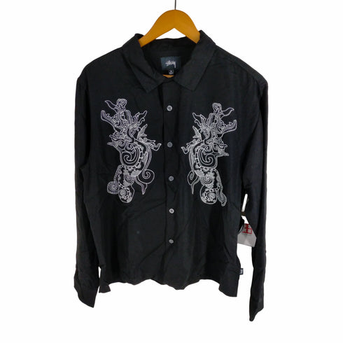 ステューシー Stussy Emb Dragon L/SL Shirt メンズ JPN:M