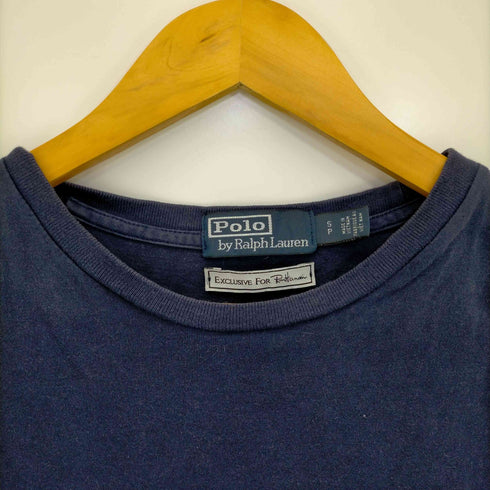 ポロバイラルフローレン Polo by RALPH LAUREN 別注 USAプリントクルーネック半袖Tシャツ メンズ import:S