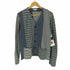 エンジニアードガーメンツ Engineered Garments USA製 クレイジー 切り替え コットン カーディガン メンズ JPN:S