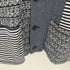 エンジニアードガーメンツ Engineered Garments USA製 クレイジー 切り替え コットン カーディガン メンズ JPN:S
