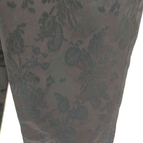 GIEFFEFFE GIANFRANCO FERRE イタリア製 フラワーテーパードパンツ レディース 38