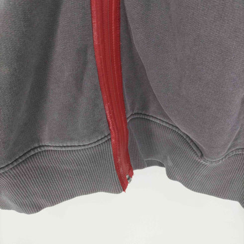 ヒューゴボス HUGO BOSS 異素材 切り替え ラグランスリーブ 止水ジップ スウェット トラックジャケット メンズ import:L