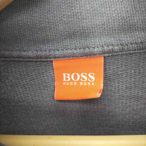 ヒューゴボス HUGO BOSS 異素材 切り替え ラグランスリーブ 止水ジップ スウェット トラックジャケット メンズ import:L