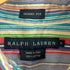 ラルフローレン RALPH LAUREN SKINNY FIT ポニー刺しゅう ストライプ柄 ボタンダウンシャツ レディース US:6