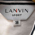 ラバンスポーツ LANVIN SPORT ボーダー柄 ハイネック ハーフジッププルオーバー レディース JPN:38