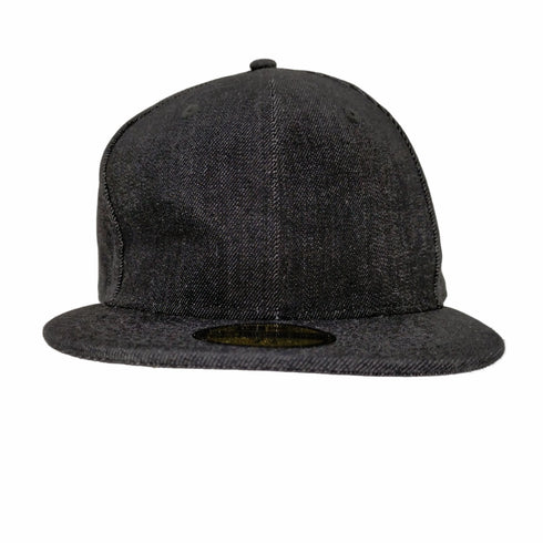 ニューエラ NEW ERA 59FIFTY ブラックデニム ベースボールキャップ メンズ 7 3/8