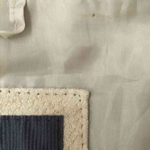 M.FLUES ヌバックレザー 切替 5連 ボタン ジレ ベスト メンズ import:L
