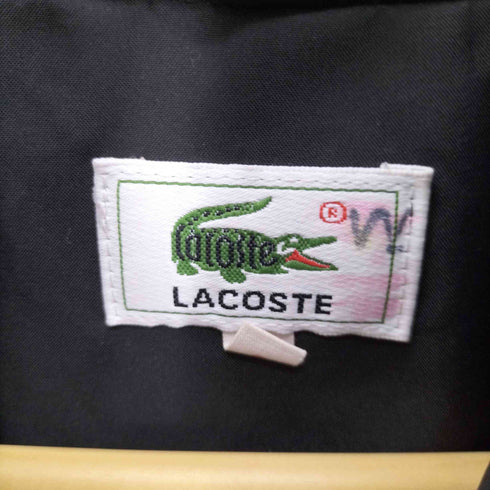 ラコステ LACOSTE メタルロゴ パイピング パッカブルフード ジップアップ ジャケット メンズ 3