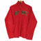 オールドネイビー OLD NAVY フロントロゴワッペン ハイネックハーフジップ フリースジャケット メンズ import:M