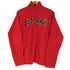 オールドネイビー OLD NAVY フロントロゴワッペン ハイネックハーフジップ フリースジャケット メンズ import:M