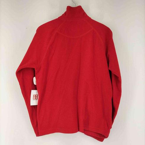 オールドネイビー OLD NAVY フロントロゴワッペン ハイネックハーフジップ フリースジャケット メンズ import:M