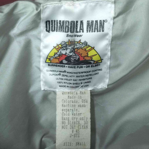 QUIMBOLA MAN USA製 ナイロン アノラックジャケット メンズ import:S