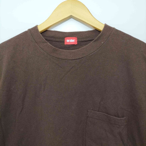オーダー order クルーネックポケット付き 半袖Tシャツ メンズ JPN:M