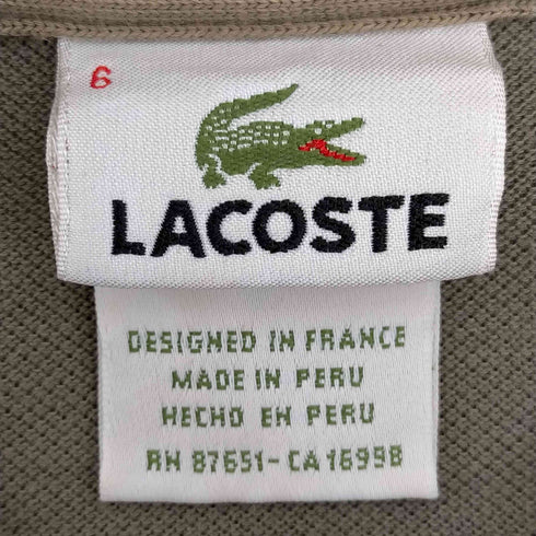 ラコステ LACOSTE ワンポイント ポロシャツ メンズ 6