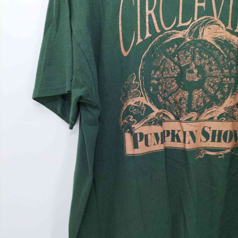 ギルダン GILDAN CIRCLEVILLE PUMPKIN SHOW オーバーサイズクルーネック半袖Tシャツ メンズ 2XL