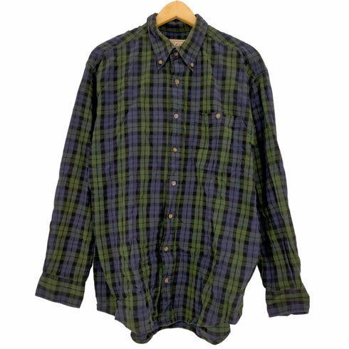 ウールリッチ WOOLRICH ブラックウォッチ ネルシャツ メンズ import:L