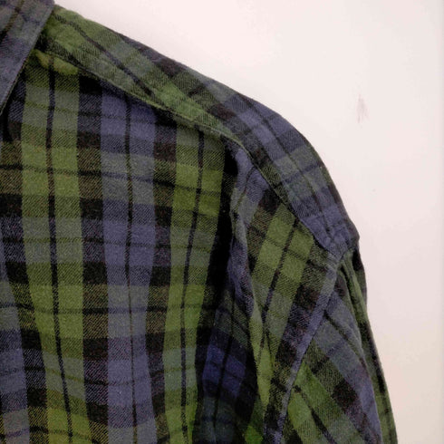 ウールリッチ WOOLRICH ブラックウォッチ ネルシャツ メンズ import:L