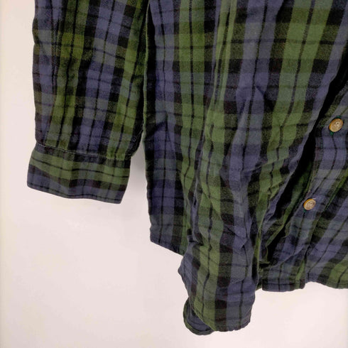ウールリッチ WOOLRICH ブラックウォッチ ネルシャツ メンズ import:L