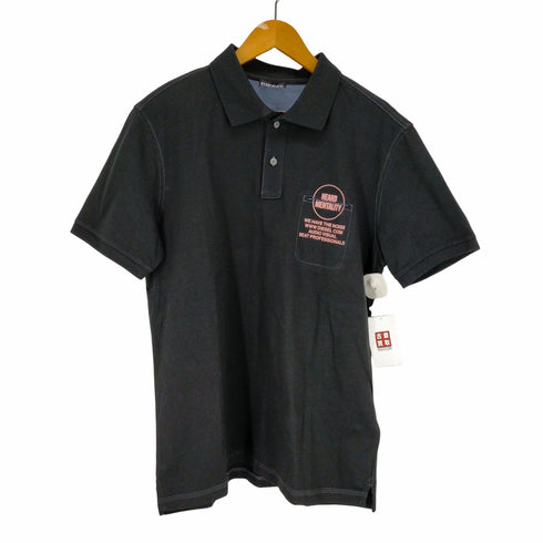 ディーゼル DIESEL HEARD MENTALITY T-SPOUCH ポロシャツ メンズ JPN:XL