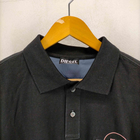ディーゼル DIESEL HEARD MENTALITY T-SPOUCH ポロシャツ メンズ JPN:XL