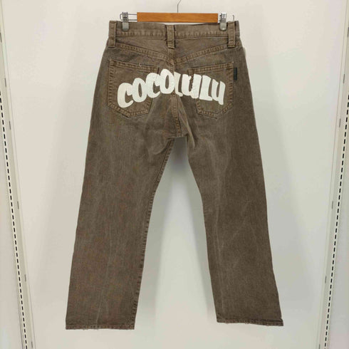 ココルル COCOLULU ロゴペイント Y2K ワイド デニム パンツ メンズ 30