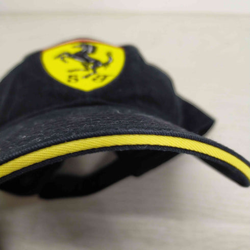 ferrari ワッペン6パネルキャップ メンズ