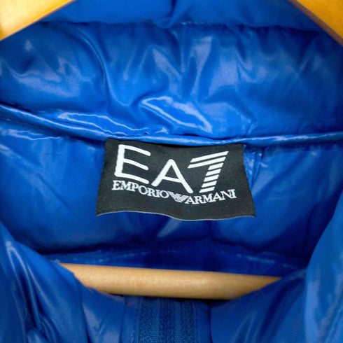 エンポリオアルマーニイーエーセブン EMPORIO ARMANI EA7 ロゴプリントライトダウンジャケット メンズ JPN:M