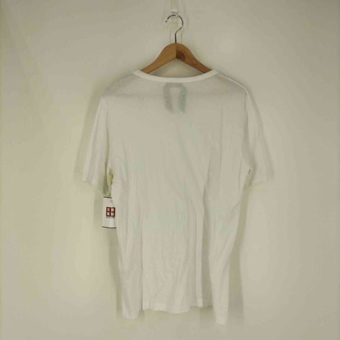 ヌメロヴェントゥーノ N°21 イタリア製 フロント3Dロゴ クルーネックTシャツ メンズ import:S