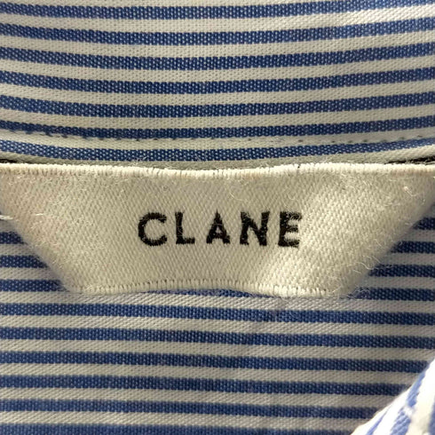 クラネ CLANE ROUND SLIT BELL SLEEVE SHIRT レディース