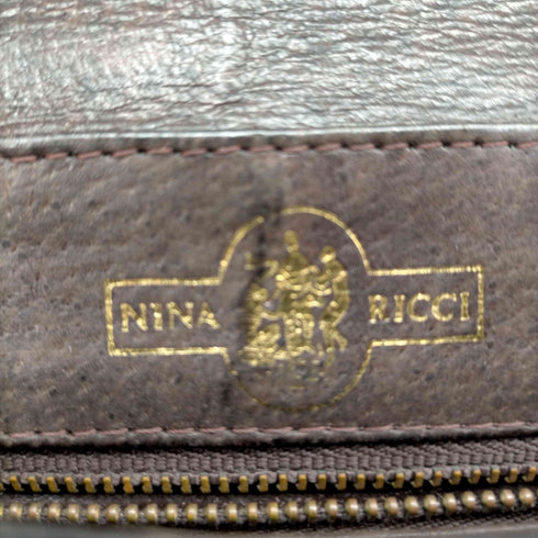 ニナリッチ NINA RICCI アニマルパターンレザーショルダーバッグ レディース