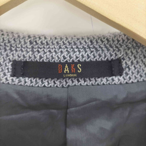 ダックス DAKS コットン ウール 2B テーラードジャケット メンズ