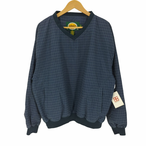 カベラス Cabela's 90S チェック柄 ナイロン Vネック プルオーバー メンズ import:L