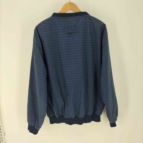 カベラス Cabela's 90S チェック柄 ナイロン Vネック プルオーバー メンズ import:L