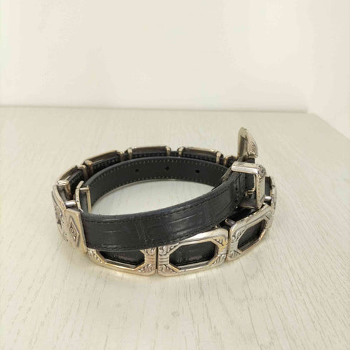 ブライトン Brighton メタルパーツ レザーベルト レディース