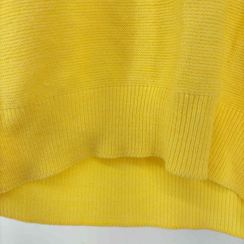 シュミーズ ラコステ CHEMISE LACOSTE 70S MADE IN FRANCE ワンポイント刺繍 アクリルウールニットベスト メンズ JPN:3