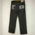 フルギ HBA 刺繍デザインブラックデニムパンツ メンズ 38