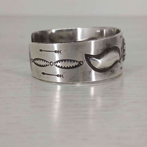 conpos アポロスタンプシルバーバングル sterling メンズ